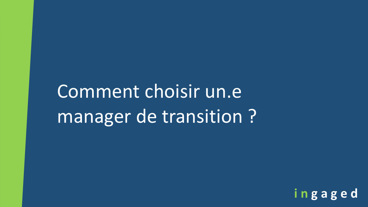 You are currently viewing Comment choisir un.e manager de transition ?