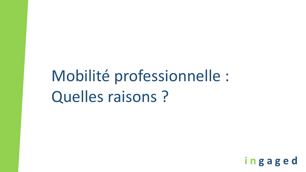 You are currently viewing Mobilité professionnelle : quelles raisons ?